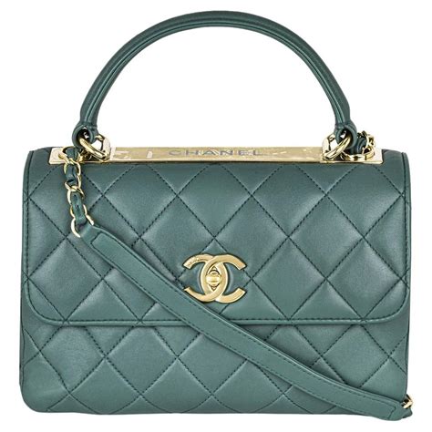 chanel cambon bag green|Chanel bag small price.